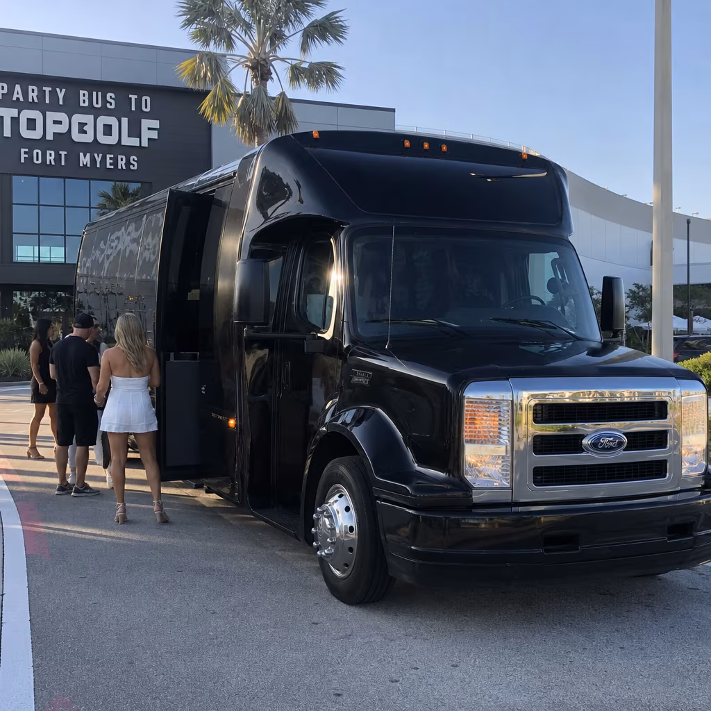 Party Bus to Topgolf Fort Myers