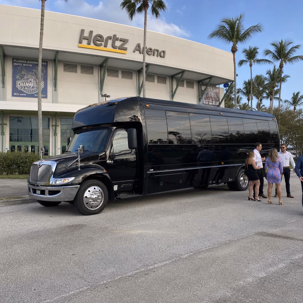 Rent a Bus to Hertz Arena