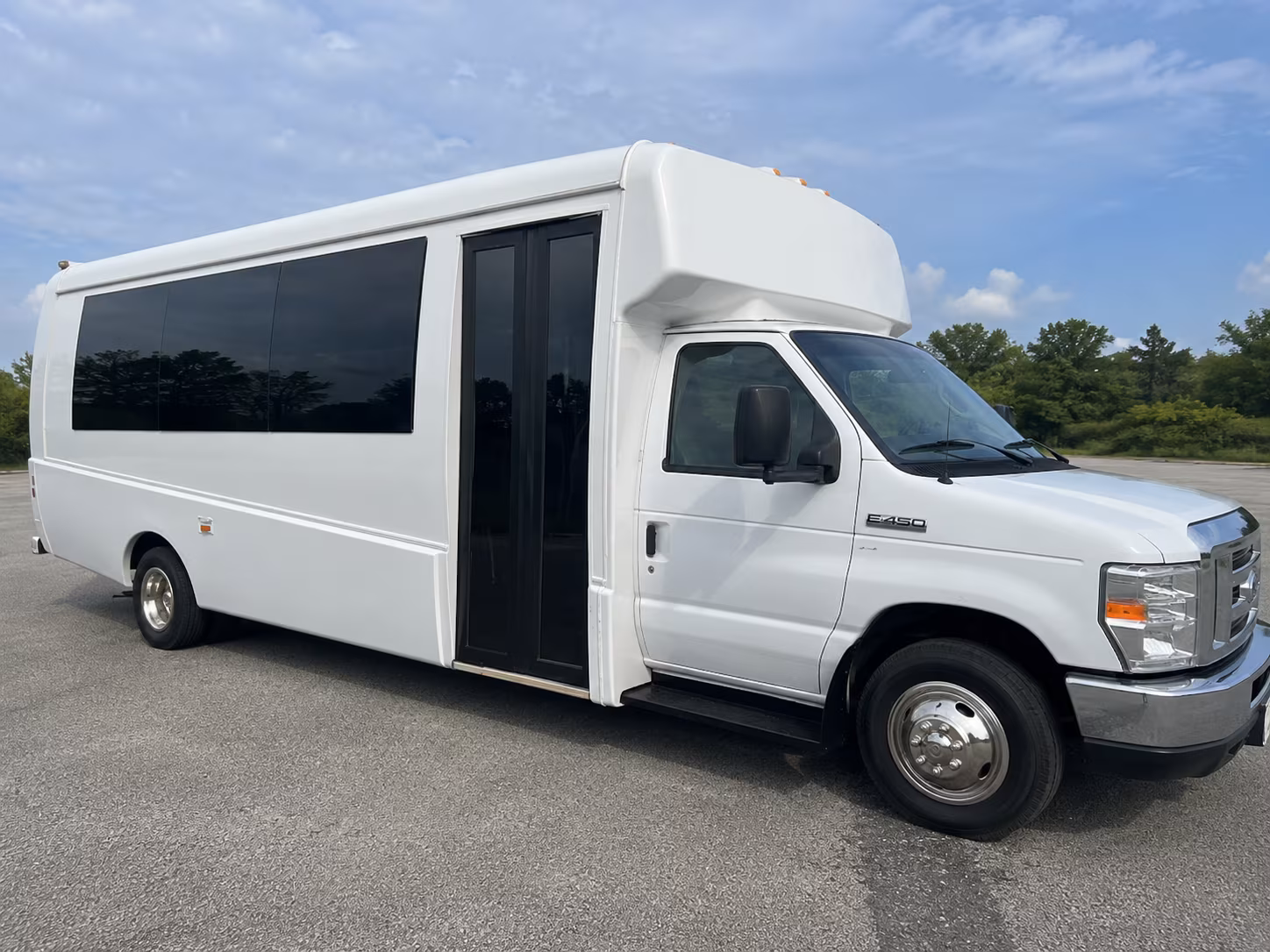 Fort Myers Private Event Transportation party bus exterior