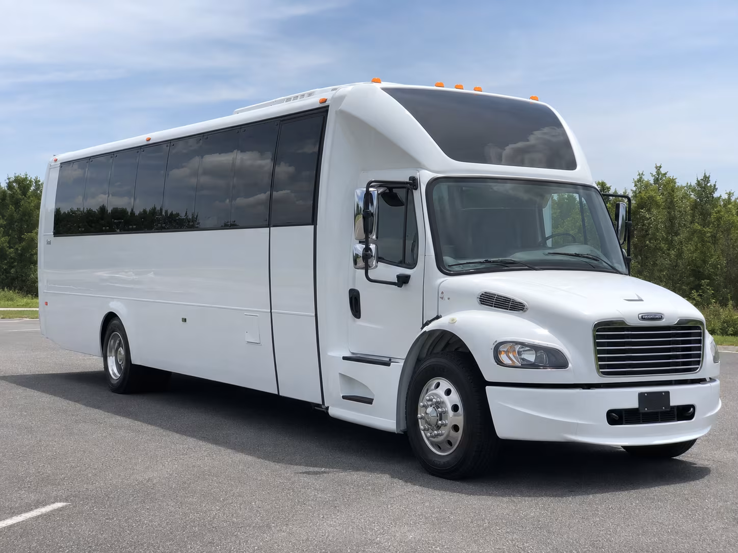 Fort Myers Private Event Transportation party bus exterior
