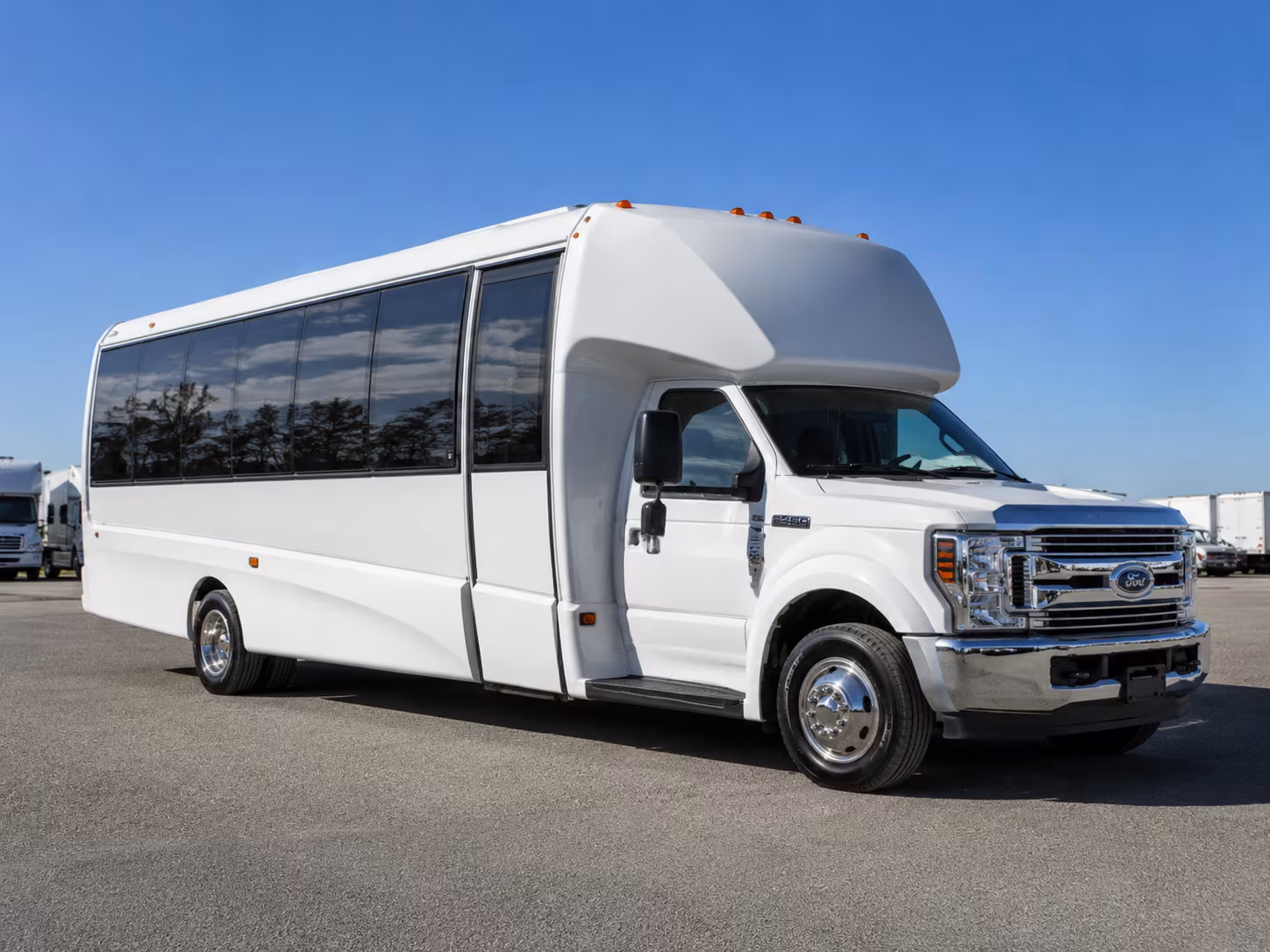 Fort Myers School Event Transportation party bus exterior