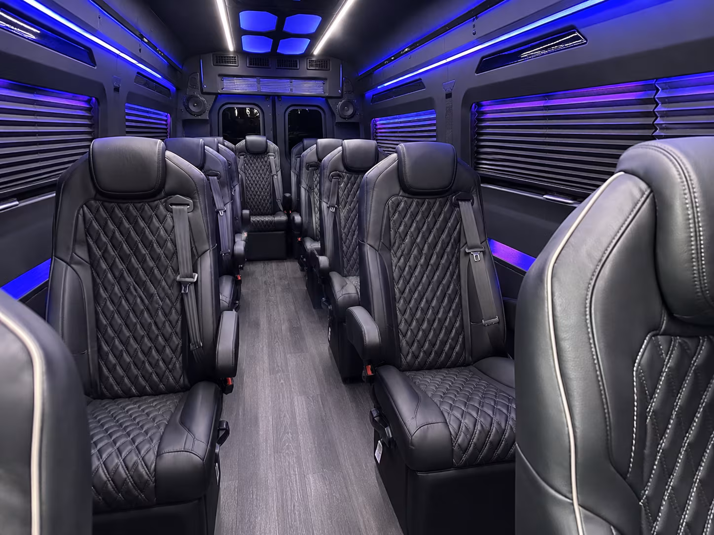 Fort Myers School Event Transportation party bus exterior