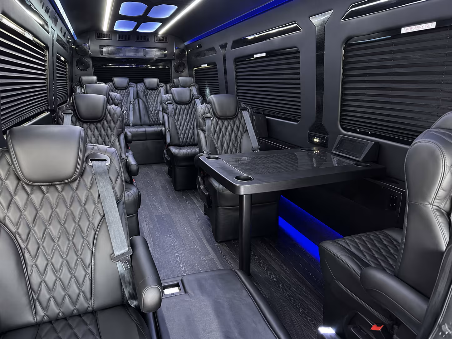 Fort Myers School Event Transportation onboard seating