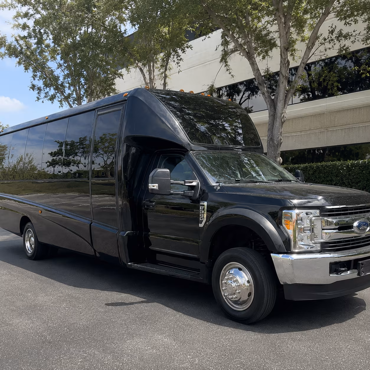 Fort Myers Sporting Event Transportation party bus interior