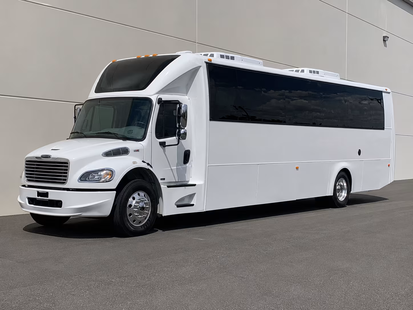 Fort Myers Wedding Transportation party bus exterior