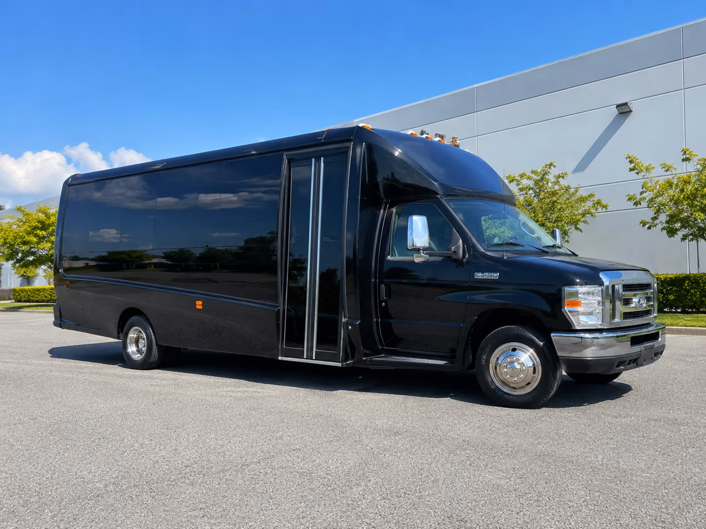 Fort Myers Wedding Transportation party bus interior