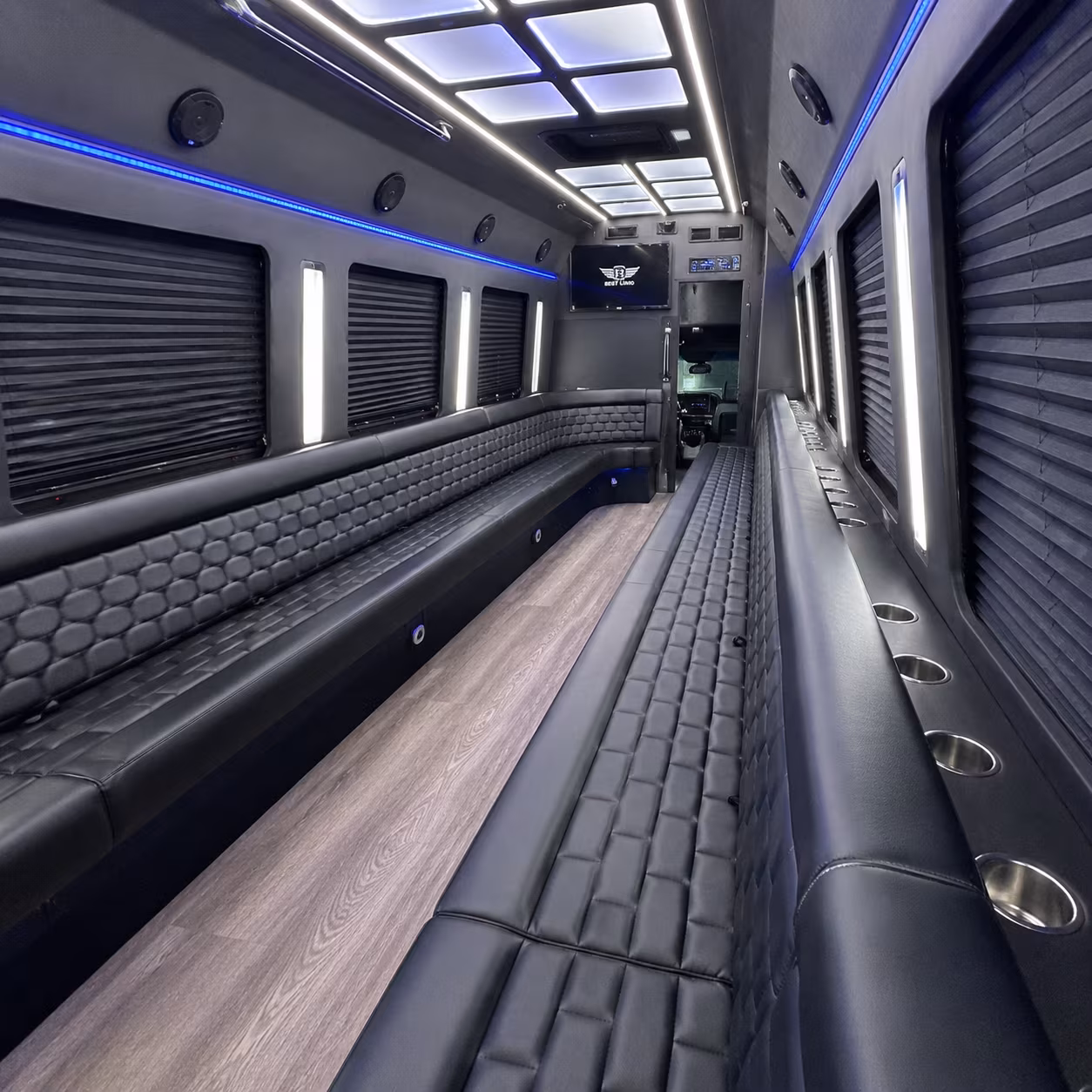 Fort Myers Winery Tour & Pub Crawl Transportation party bus exterior