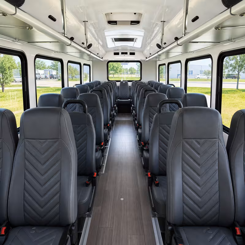 minibus interior