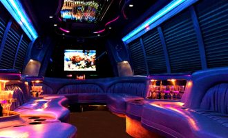 18 passenger party bus