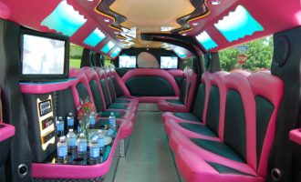 pink hummer limousine rental