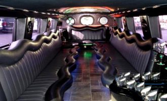 white hummer limo rental